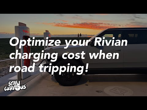 Optimize your Rivian charging cost when road tripping!