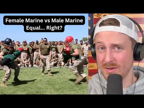 Female Marine vs Male Marine to Prove There's No Difference... You Can Guess What Happened
