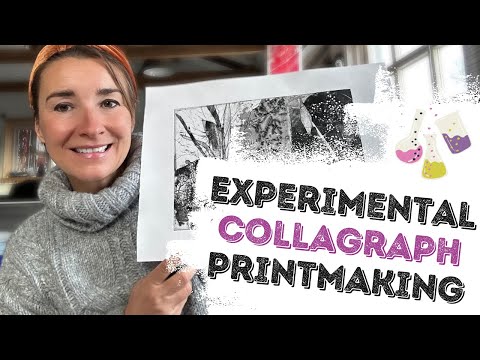 Experimental Collagraph Printmaking - (Part 1)