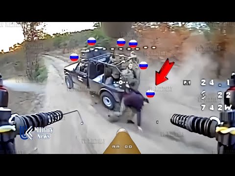 Ukrainian FPV drones mercilessly wipe out groups of Russian infantry on the battlefield