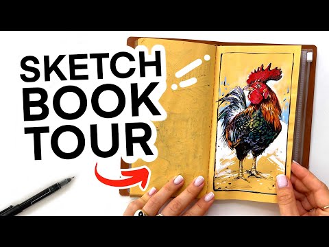 SKETCHBOOK TOUR! (30+ Special Drawings)