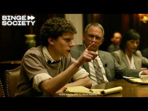 The Social Network (2010): Cease and Desist Letter | Full Scene