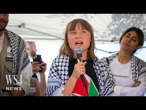 Greta Thunberg Among Detained After Israel Intercepts Activist Boat | WSJ News