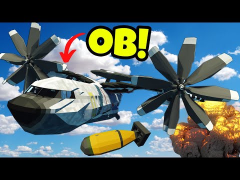 We Used a VTOL to Drop a NUKE on Our Friend in Stormworks Multiplayer!