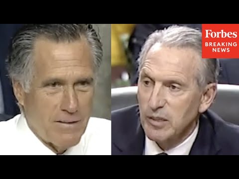 ‘It’s Somewhat Rich’: Mitt Romney Calls Out Democrats For Attacking Ex-Starbucks CEO Howard Schultz
