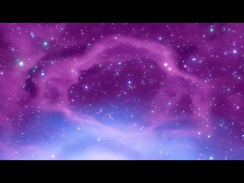✨Eternal Purple Glow: Ultra HD Cosmic Backdrop | Silent Ambient Loop for Relaxation (No Audio)