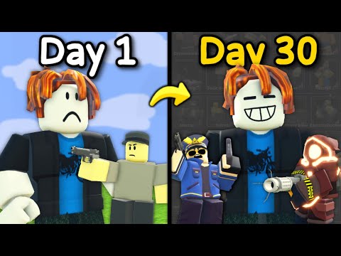 I Spent a Month in Roblox Tower Defense Simulator