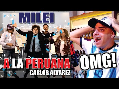 ARGENTINE REACTS TO THE PERUVIAN MILEI!!! (CARLOS ALVAREZ)