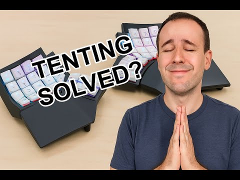 Ultimate MoErgo Glove80 Tenting Solution? You Decide!