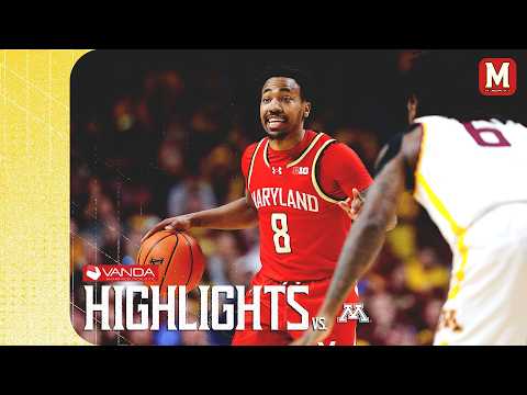 Maryland Men's Basketball Highlights | Minnesota