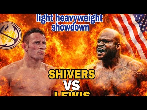 Ricky Shivers vs Derrect Lewis fight knockouts highlights #ufcgalaxy2.0