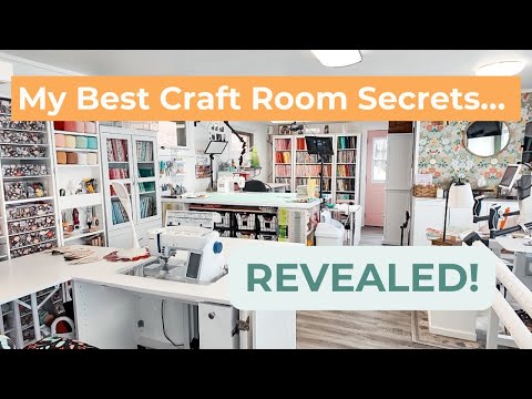 Inside My Craft Room: Smart Storage & Organization Tips You Need
