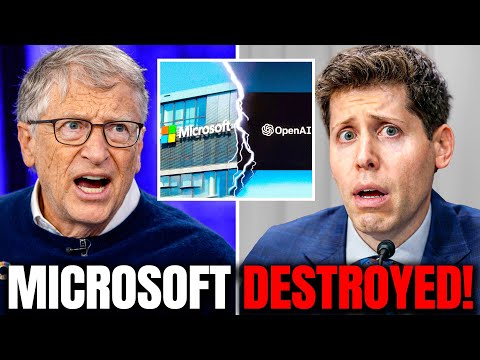 Bill Gates FREAKS OUT As OpenAI THREATENS Microsoft's Future