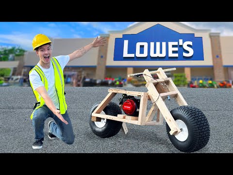 I Built a MINI BIKE From Lowes Parts