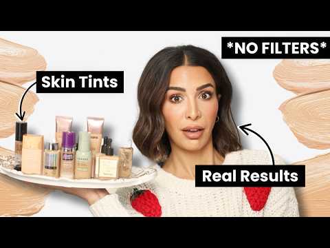 I Tested 8 VIRAL SKIN TINTS in Natural Light - NO FILTERS