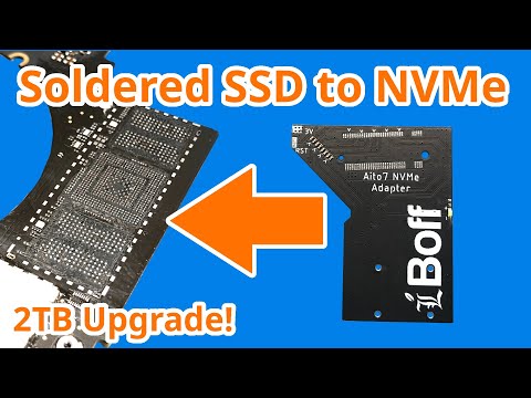 Touchbar MacBook Pro NVMe SSD Upgrade