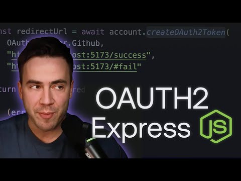 OAuth2 Server side with NodeJS