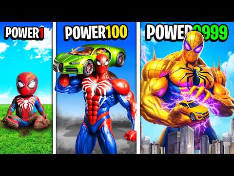 Upgrading Spiderman To GOD SPIDERMAN in GTA