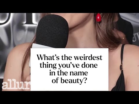 The weirdest things done in the name of beauty 👀