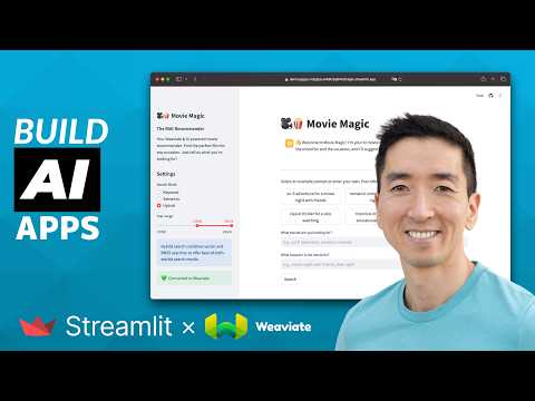 Building AI-powered apps with Weaviate and Streamlit