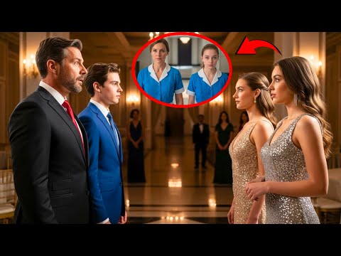 MILLONARIO INVITA A LA EMPLEADA Y A SU HIJA A LA FIESTA DE SU HIJO — ¡LLEGAN DESLUMBRANTES!