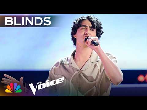 Aziz Guerra’s STUNNING High Note Steals the Show | The Voice Blind Auditions | NBC