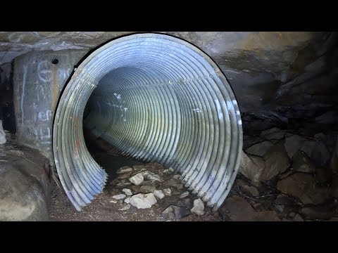 Underground Pipe Leads To Massive River Cave Part 2