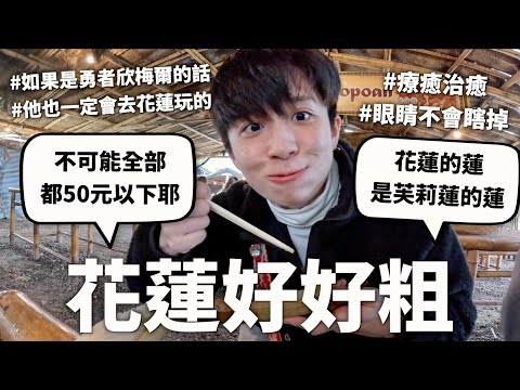 花蓮好好玩,眼睛不會瞎掉(˶‾᷄ ⁻̫ ‾᷅˵)!❤️|HOOK ft. 聯邦賴點卡