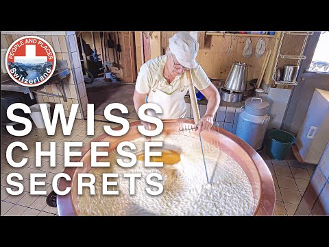 Cheese production in the remote heights of the alps