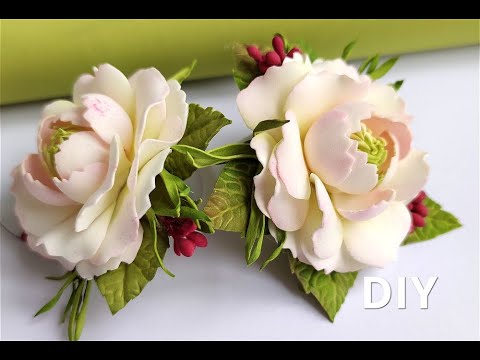 Я в восторге от этих цветочков из фоамирана🌸DIY / МК Простой способ