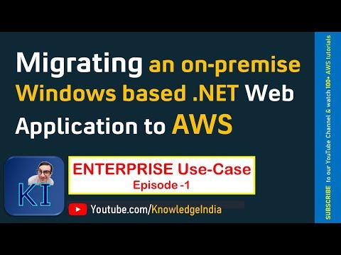AWS Architecture Use-Case: Migrating an Enterprise Web-app from on-premise to AWS Cloud