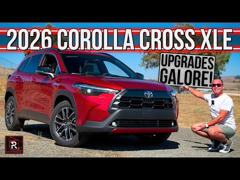 The 2026 Toyota Corolla Cross XLE Is A Less Vanilla Small SUV For Budget Minded Drivers 