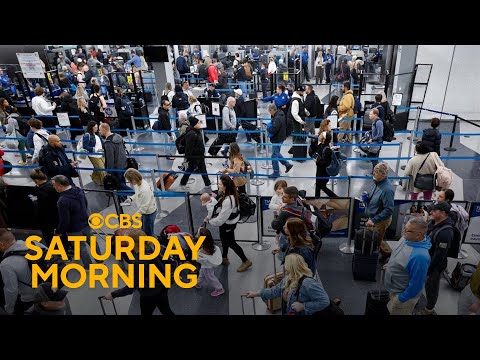 Thanksgiving travel rush in full swing