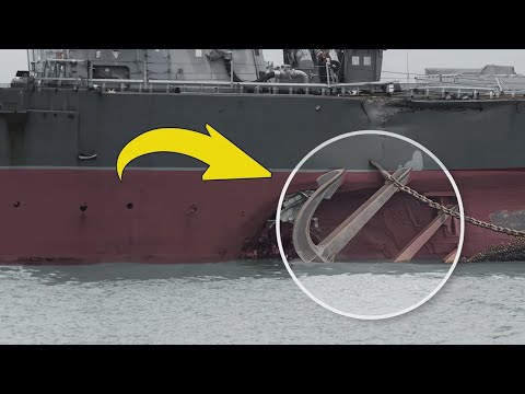¡El ancla que hundió a un barco de la Guardia Costera!