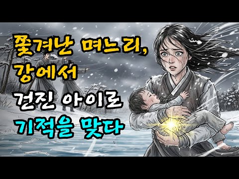 쫓겨난 며느리, 강에서 건진 아이로 기적을 맞다  | 야담 | 민담 | 설화 | 고전 | 옛날이야기 |야사