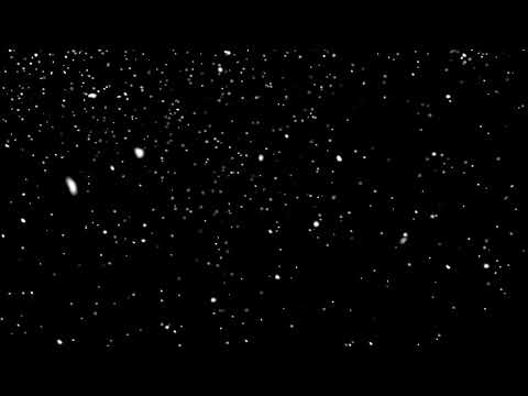 Snow falling effect black screen overlay