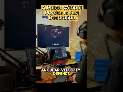 A robot without physics is just decoration. #engineering