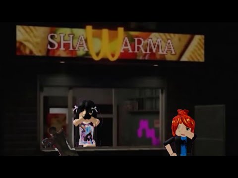 Playing scary Shawarma with my best friend❤️#robloxjokes ￼