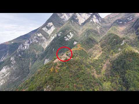 The man was too timid to live in the deep mountains where he sought refuge!