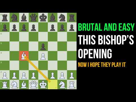 I Mastered the Bishop’s Opening and Started Winning in 9 Moves (No Prep Needed)