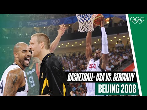 The Redeem Team 🇺🇸  vs. Germany 🇩🇪 at Beijing 2008 🏀 | FULL REPLAY