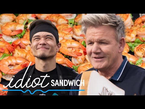 Can a Professional Eater Make the Best Shrimp Sandwich for Gordon Ramsay? (ft Matt Stonie)