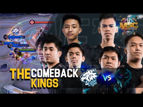 THE COMEBACK KINGS EXECRATION VS EVOS LEGENDS - GAME 1 - MSC