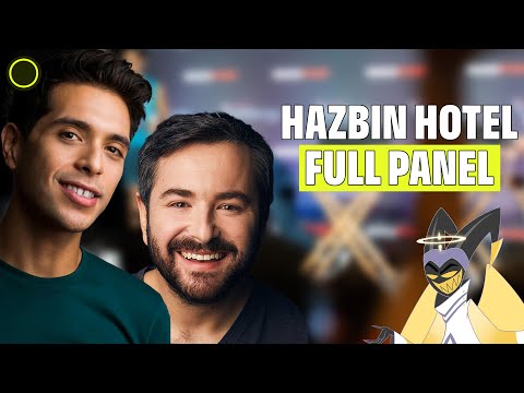 Hazbin Hotel & Helluva Boss Cast | FULL PANEL | Alex Brightman and Brandon Rogers