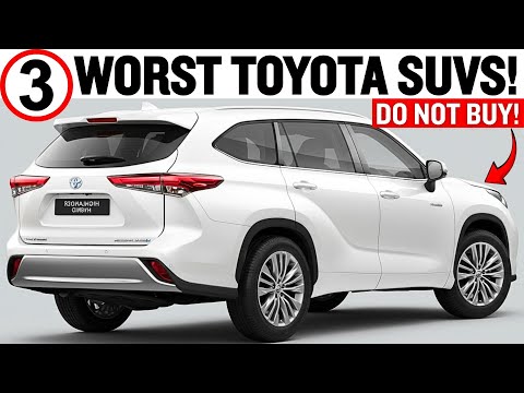 3 WORST and 4 BEST Toyota SUVs You Should Buy in 2025 & 2026!
