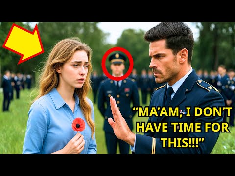 “Guards blocked the girl at the general’s funeral — until a four-star general stopped everything.”