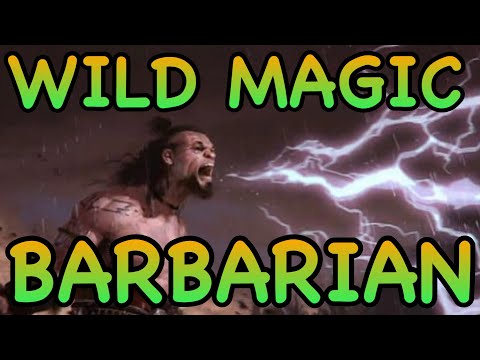 D&D5E: WILD MAGIC BARBARIAN GUIDE
