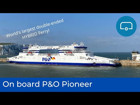 On Board and behind the scenes on the World's LARGEST Double Ended HYBRID Ferry