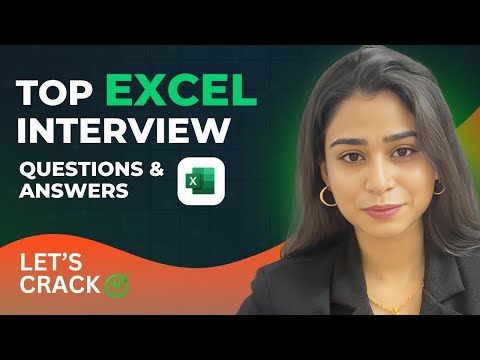 Top Excel Interview Questions and Answers for Beginners !!