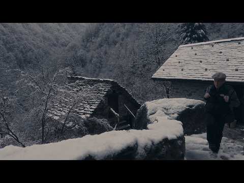 When the Mountains Turn White | First Snow at the Cabin | Ep.27